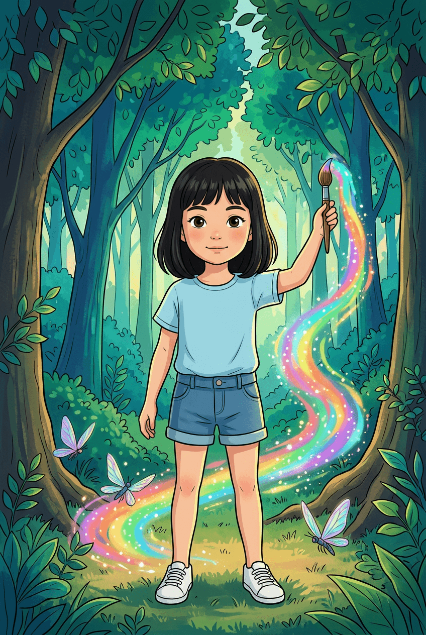 Approved character illustration