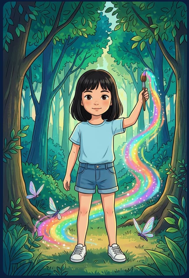 AI-generated character preview